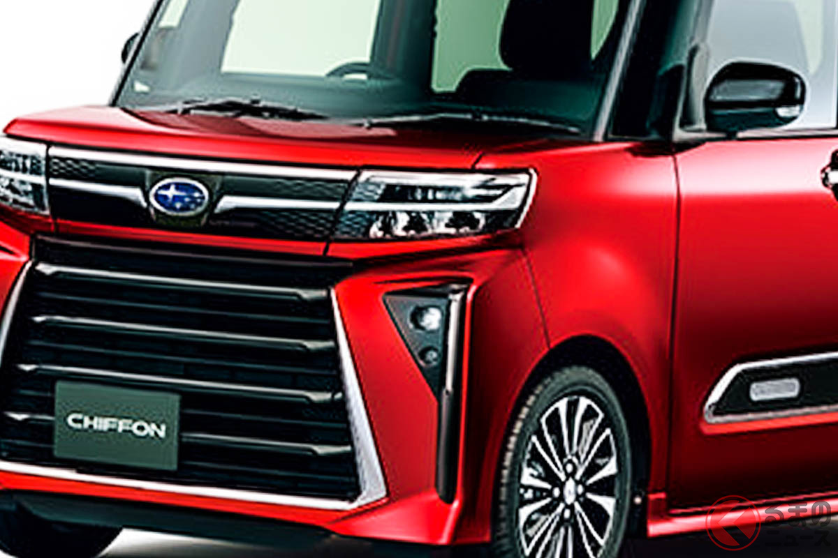 名前はカワイイけどちょっとイカツイ? スバル「シフォン カスタム」