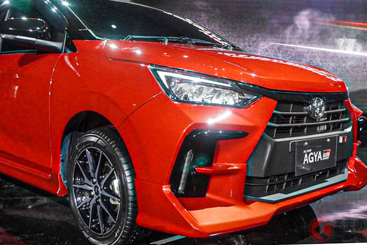 発表されたトヨタ新型「アギア」