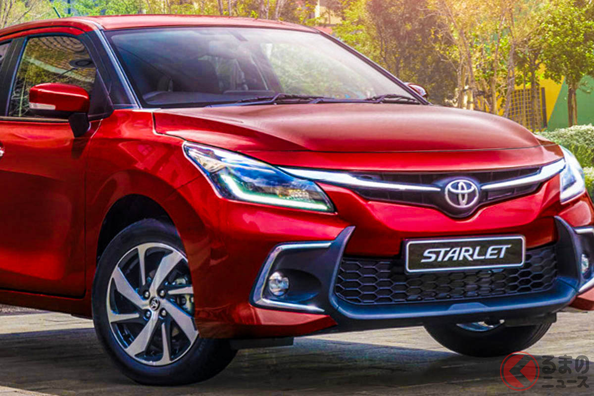 南アフリカで展開されるトヨタ新型「スターレット」(南アフリカ仕