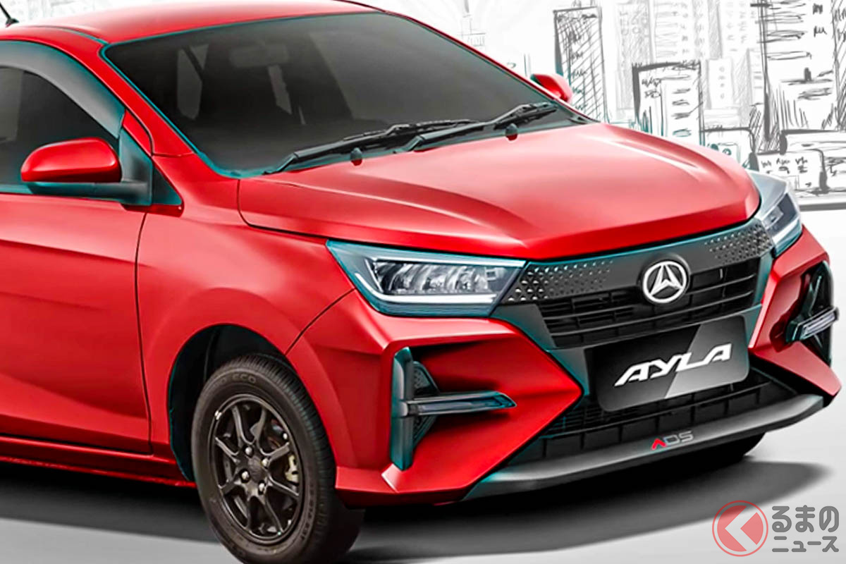 ダイハツのインドネシア法人が発表した新型「アイラ」