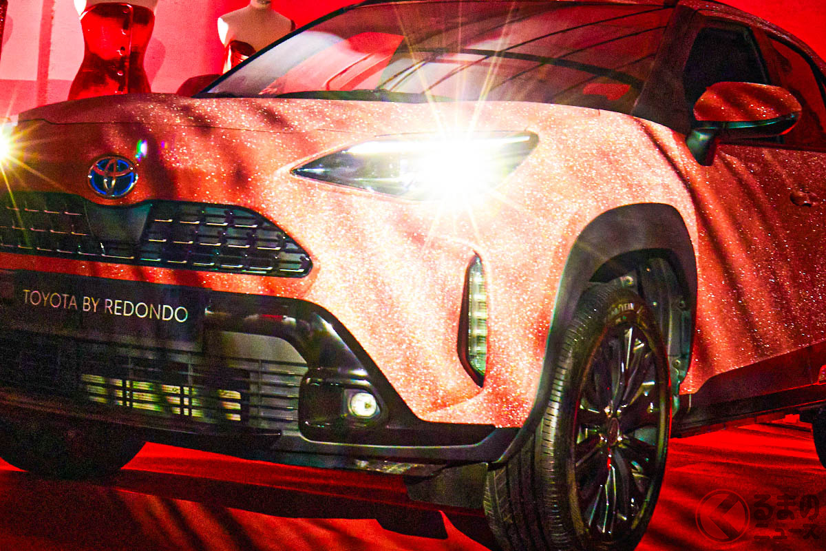 ギラギラの”パリピ仕様”なトヨタ「ヤリスクロス」