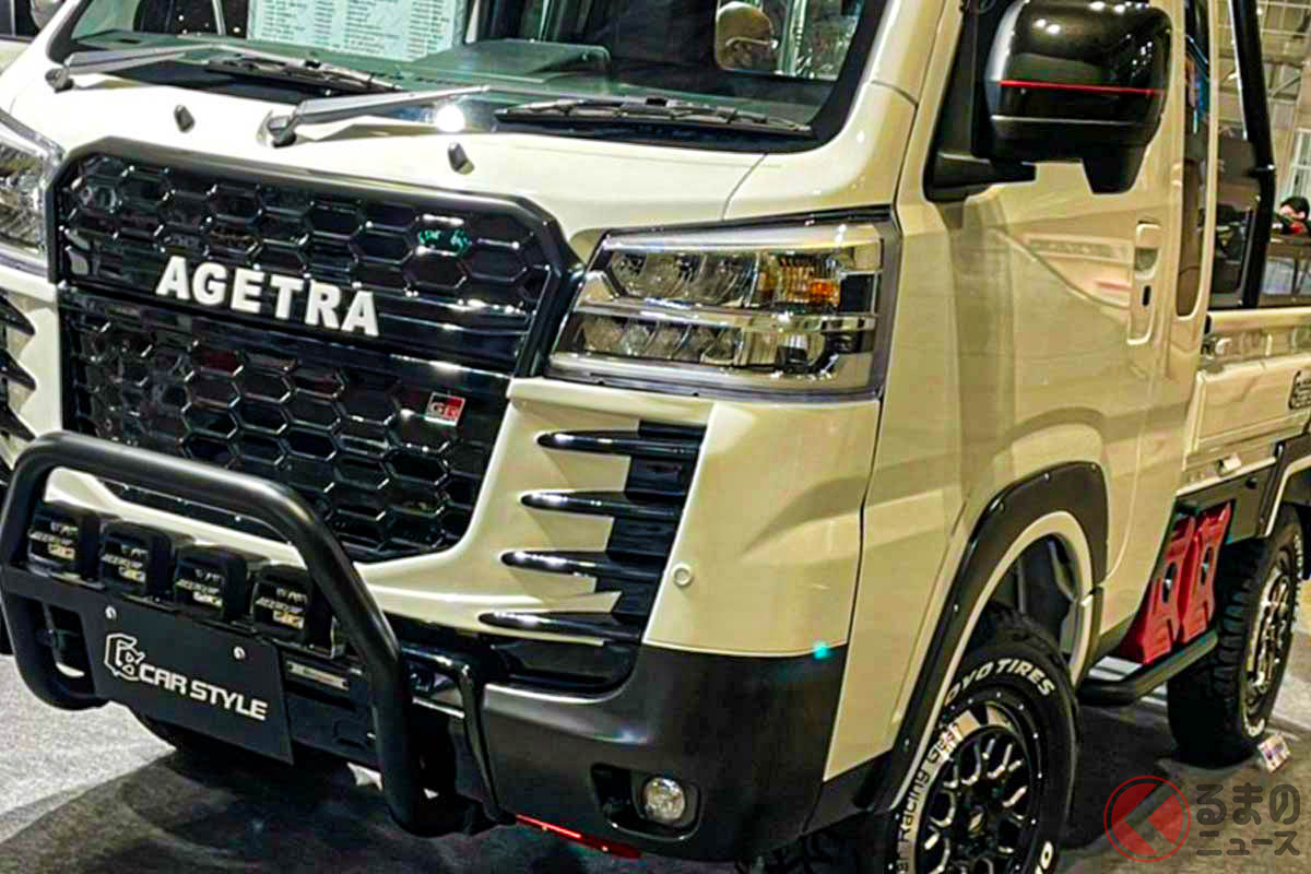 軽トラがランドクルーザー化したカースタイルの「AGETRA CRUISER」