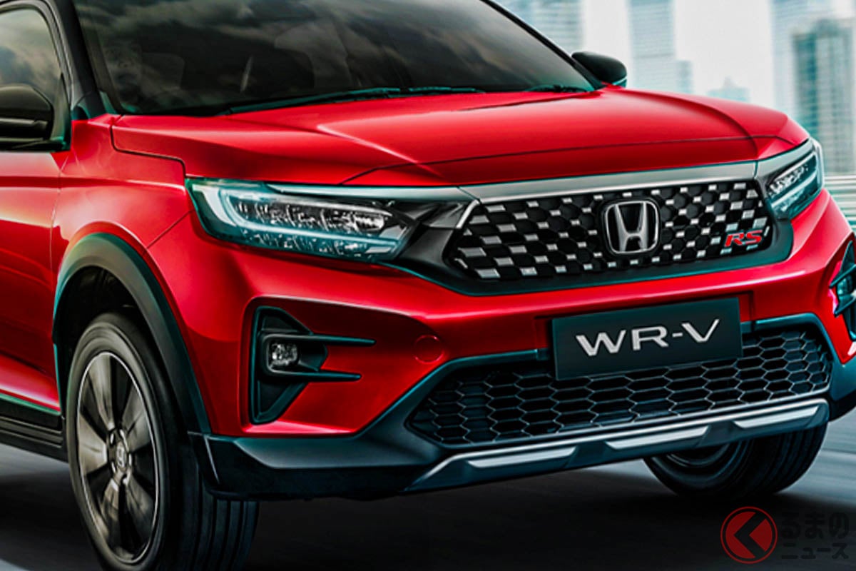 インドネシア国際モーターショー(IIMS)2023に出展されたホンダ新型「WR-V」