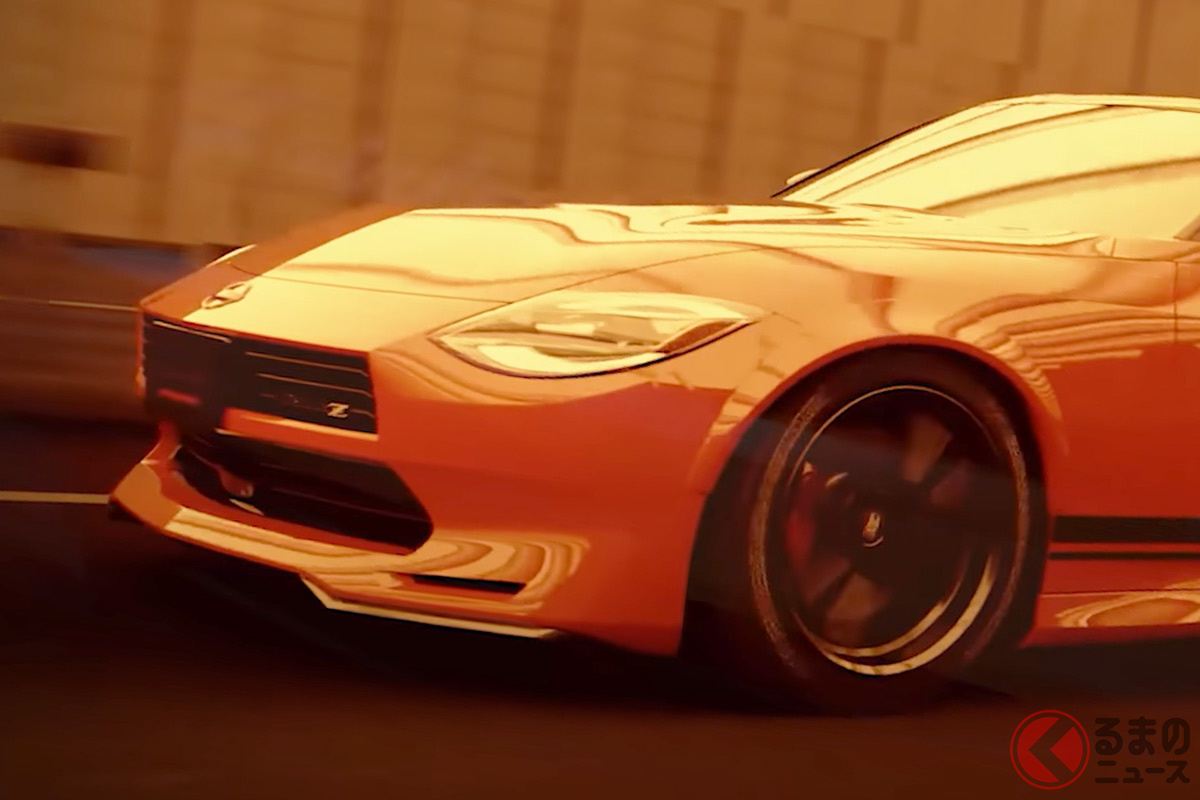 走る姿もカッコいい! 「フェアレディZ カスタマイズプロトモデル」の惚れ惚れする走行シーン(日産公式YouTube)
