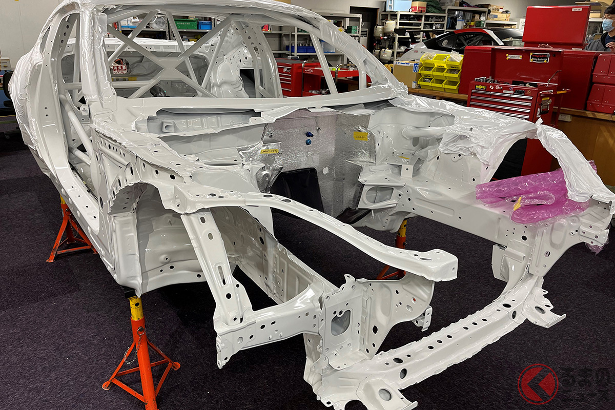 最初はホワイトボディと言われる何もない状況から開発がスタートした