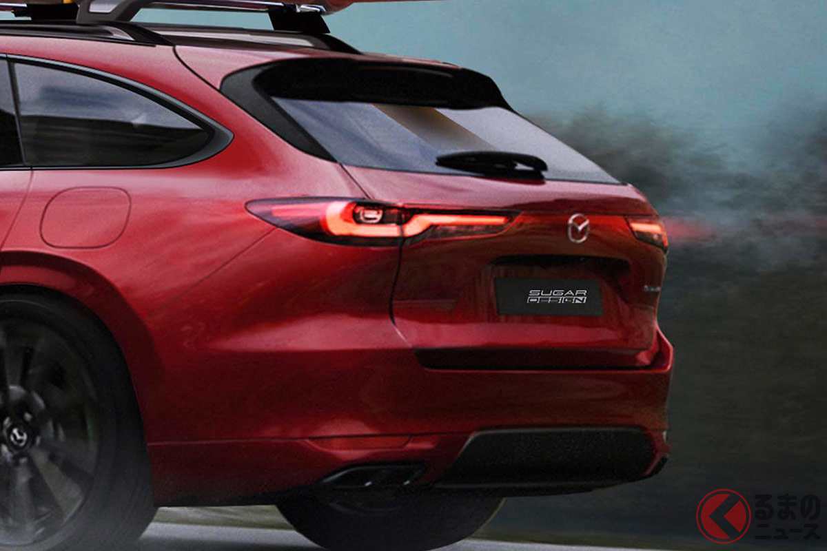 これはかっこいい! Sugar・Chow氏が制作した次期型「MAZDA 6 WAGON」を予想するレンダリング(Photo:Sugar・Chow)