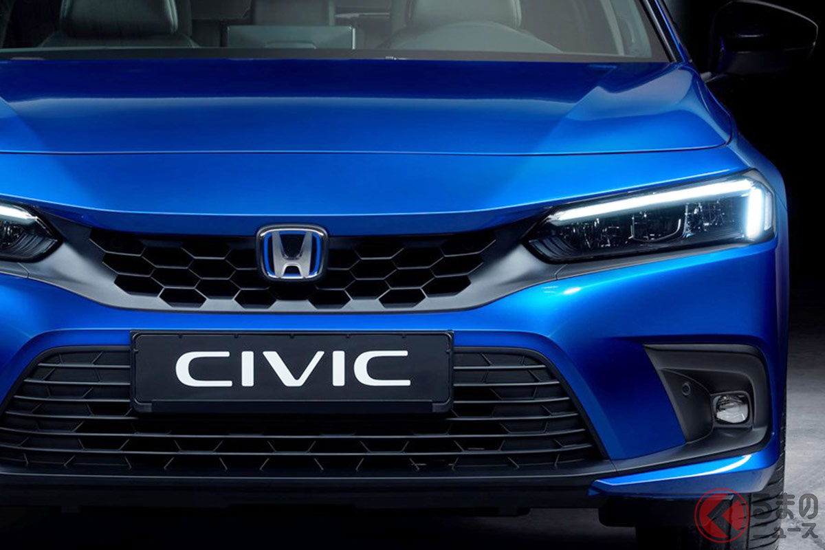マジイケメン! ホンダ新型「シビック e:HEV」が欧州で登場! ガソリン車と何が違うのか?