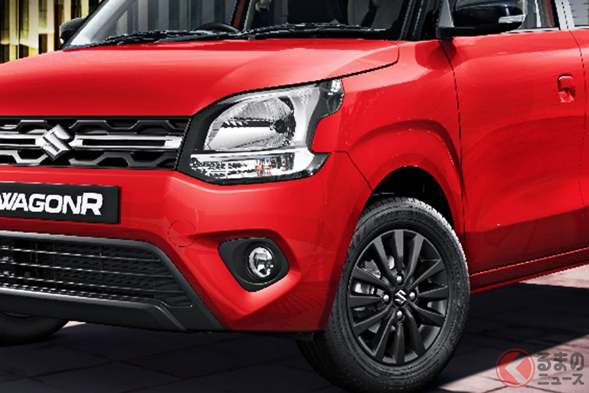 インドで発表されたスズキ新型「ワゴンR」