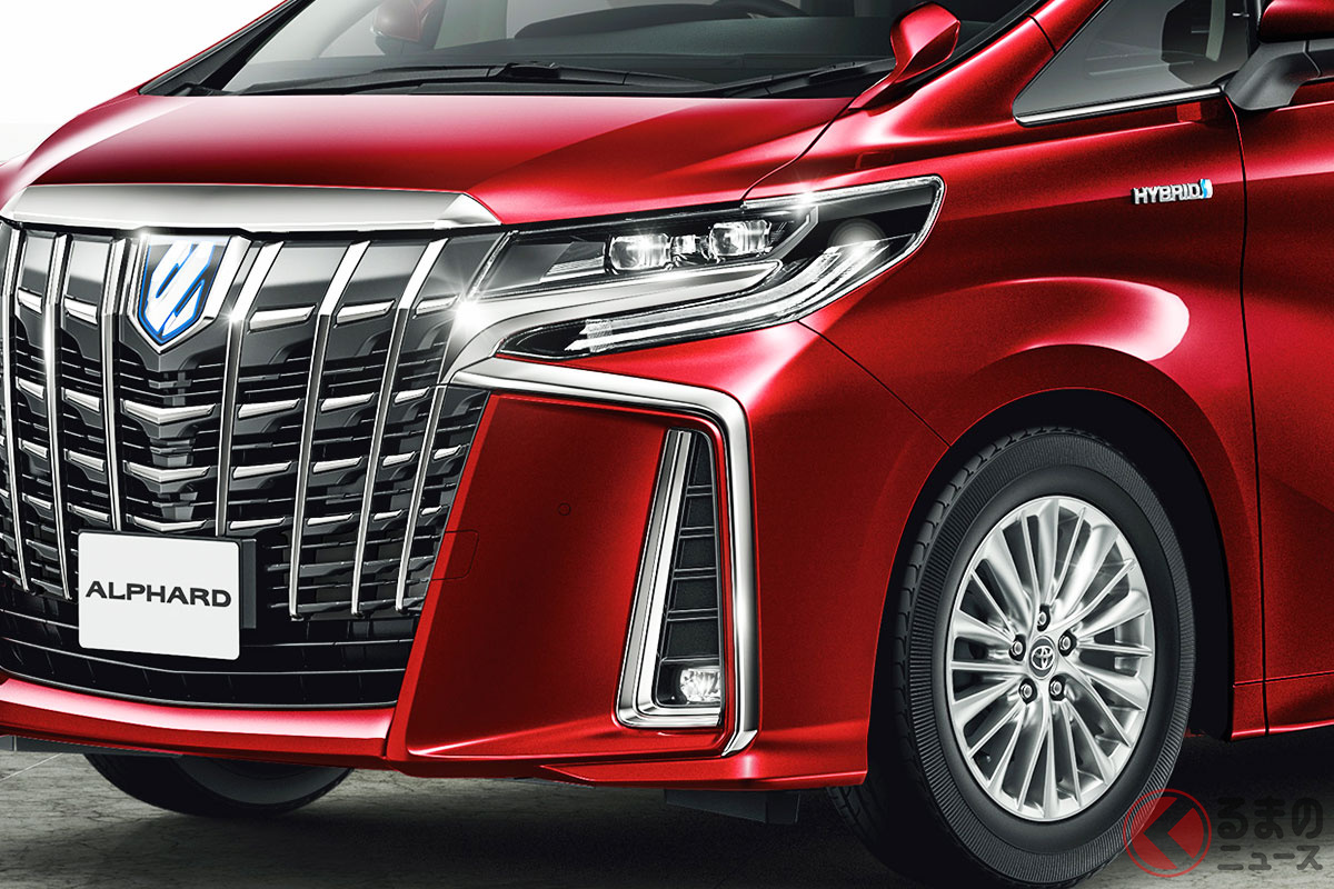 「キントファクトリー」対象車のひとつとなるトヨタ「アルファード」(画像は施工された車両とは異なります)