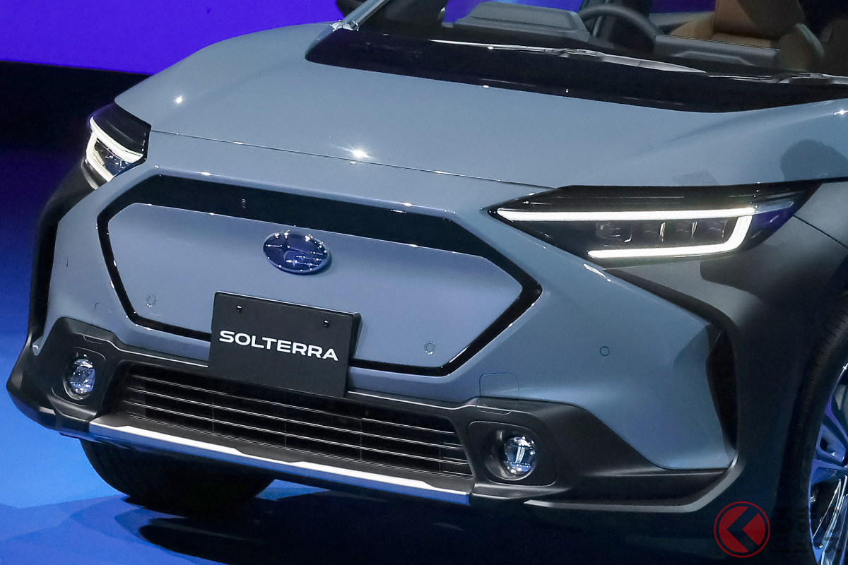 スバル初のグローバルEV 新型「ソルテラ」