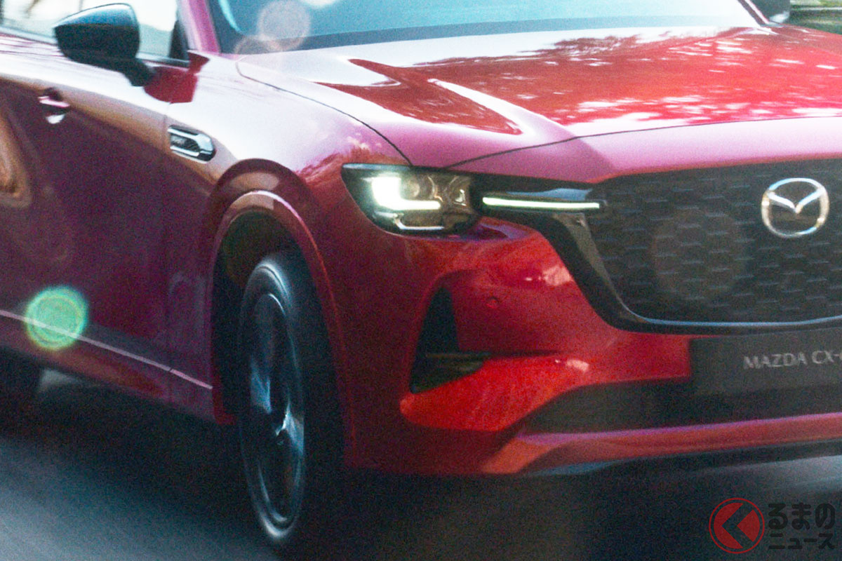 マツダ新型「CX-60 PHEV」(欧州仕様)