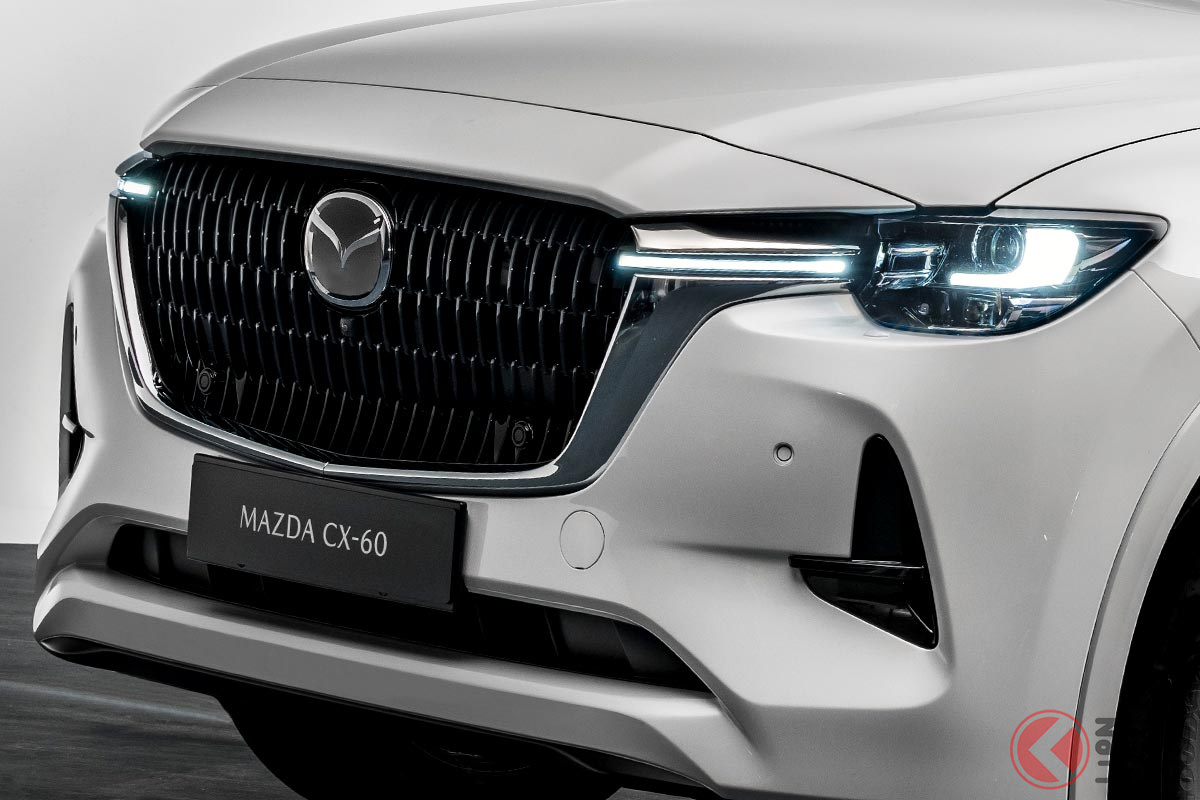 FRで走りの良さをアピールするマツダ新型「CX-60 PHEV」