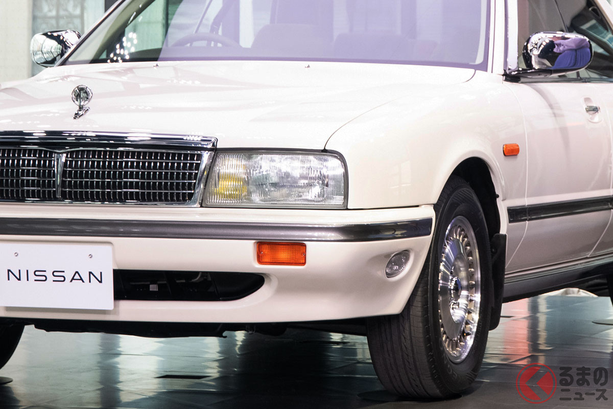 走行距離26万キロを超える伊藤かずえさんの「シーマ」(画像は日産クロッシングで展示されていたときの様子)