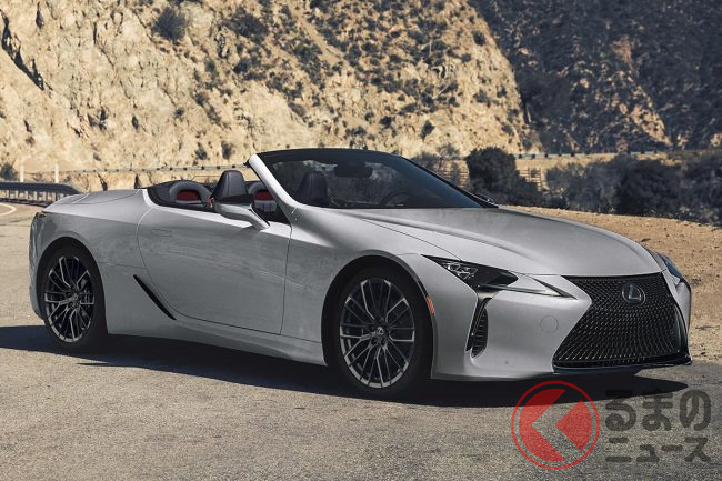 黒グリルが美しいレクサス Lc 22年モデル 限定車が米で登場 左右非対称のダークローズ内装が斬新 くるまのニュース 黒グリルが美しいレクサス Lc 22年モデル 限定車が米で登場 左右非対称のダークローズ内装が斬新 くるまのニュース
