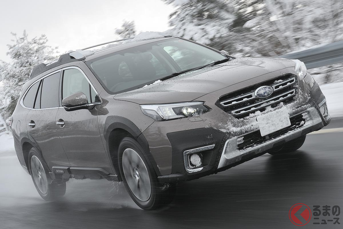 ウインタースポーツ愛好家から熱い支持を受けるスバル「レガシィ アウトバック」