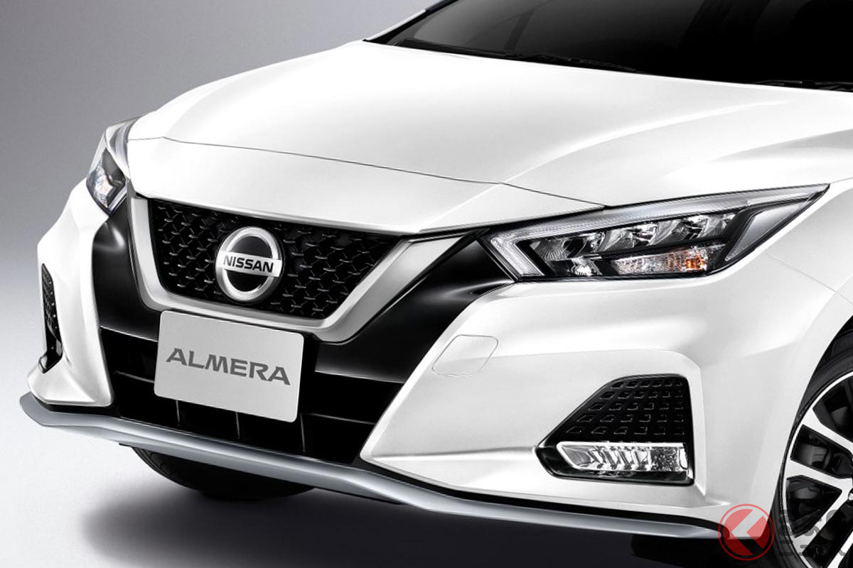 タイで人気の小型セダン 日産新型「アルメーラ」