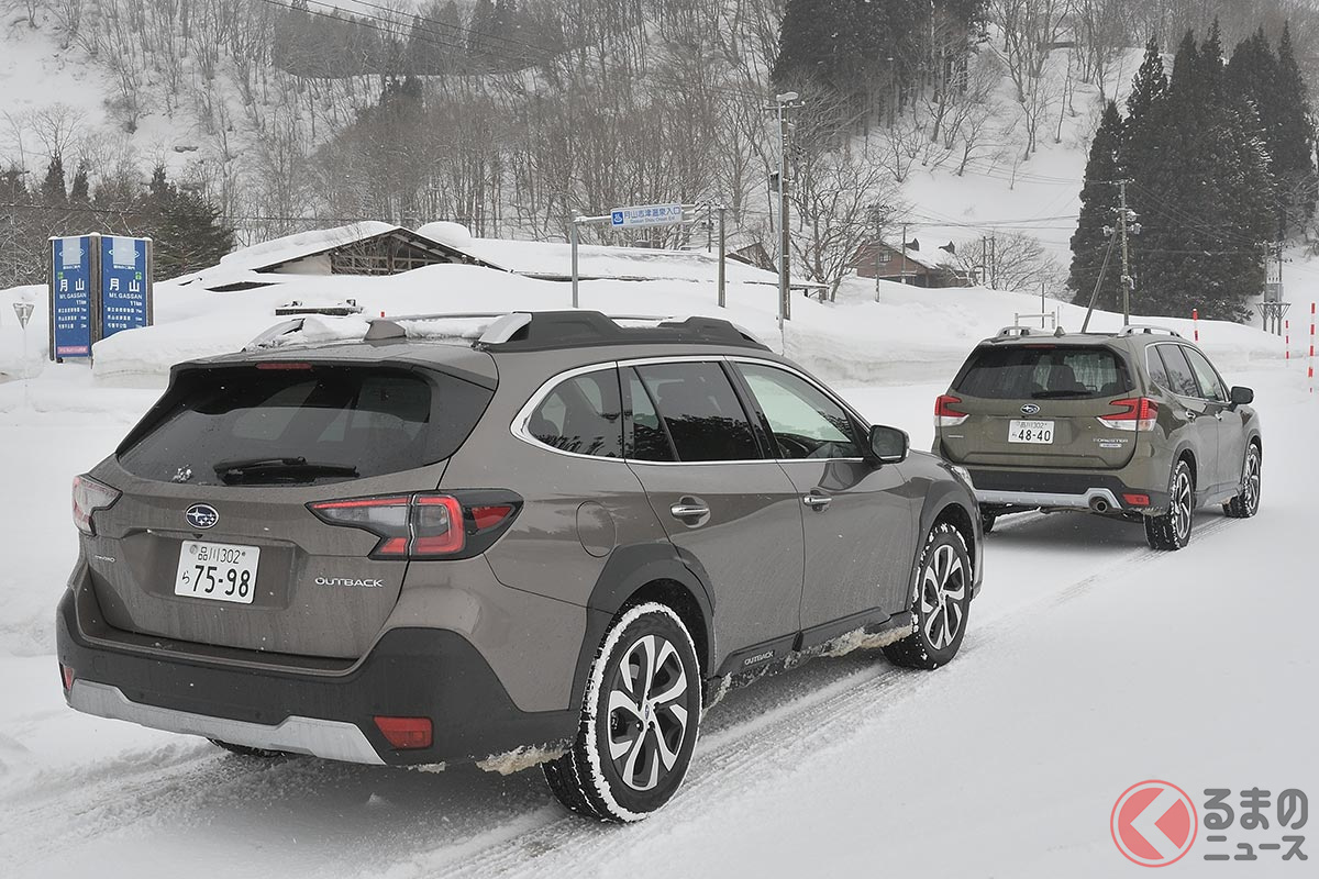 スバル新型「アウトバック」&「フォレスター」