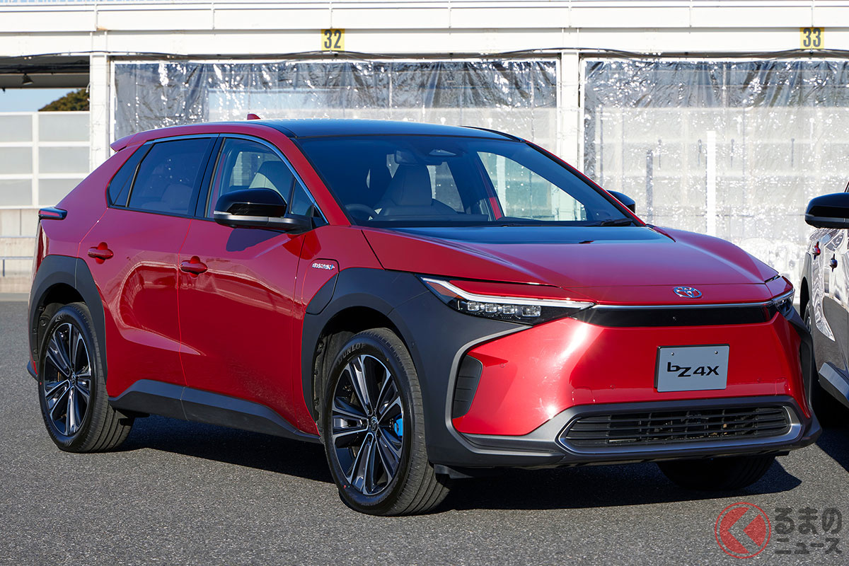 トヨタ新型「bZ4X」