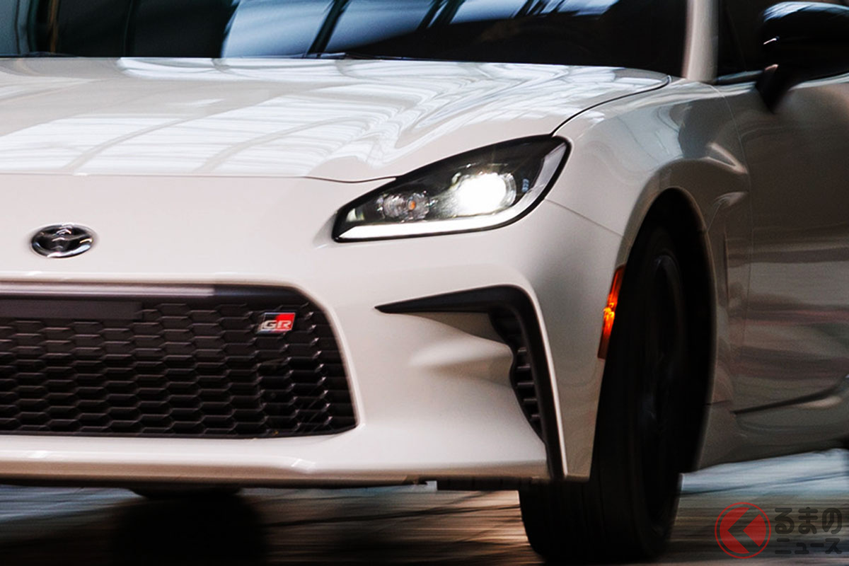 米国トヨタが公開した「GR86」のドリフト動画より