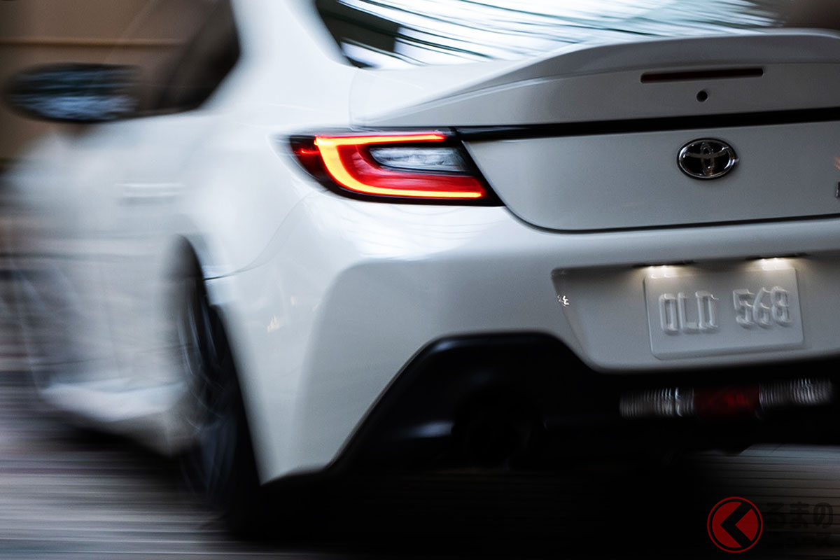 米国トヨタが公開した「GR86」のドリフト動画より