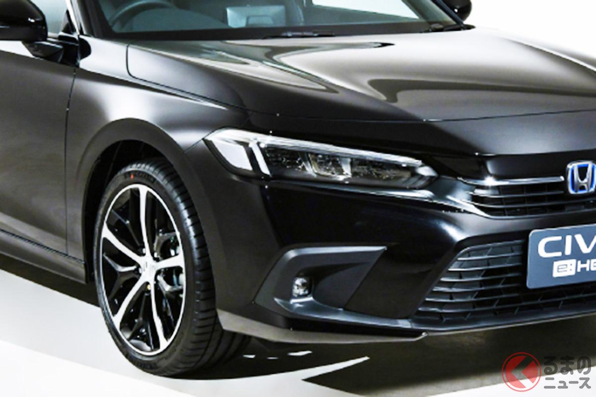 ホンダのタイ法人が公開した新型「シビックe:HEV」