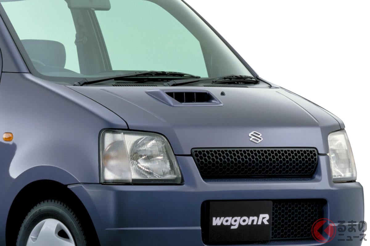 ワゴンRは2代目までボンネットにターボの穴があいていた!