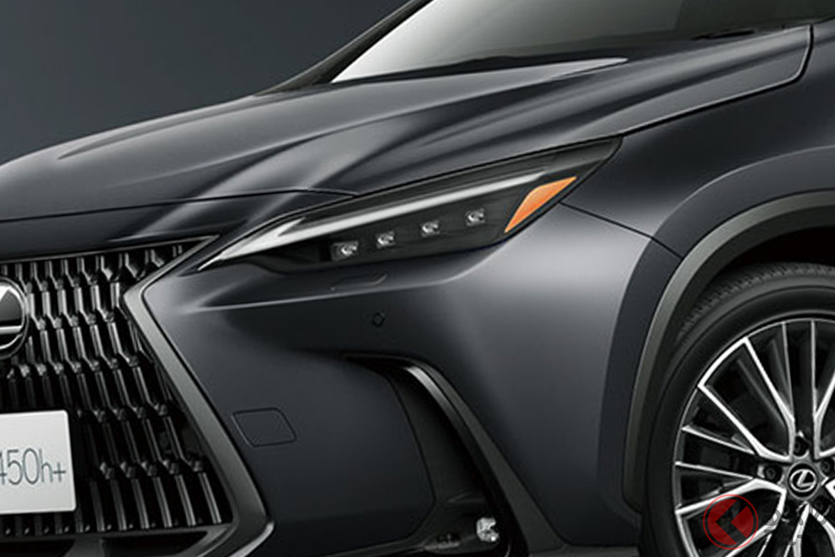一部改良した、レクサス新型「NX」