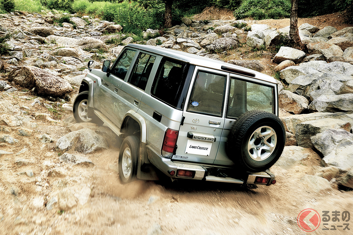 「ランドクルーザー70」のシンプルな造りや、ほどよいサイズ感を支持する声は少なくないようです