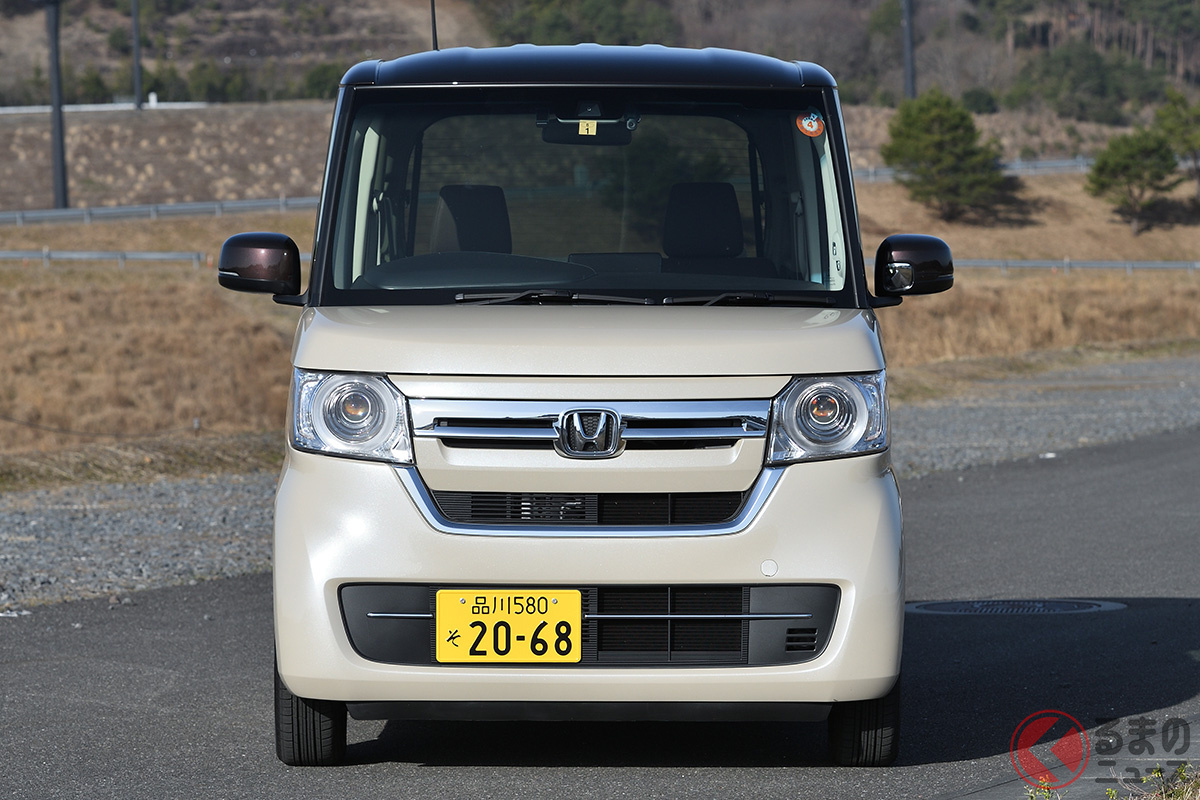 軽自動車に条件付きで5人乗れる方法とは(画像はホンダ「N-BOX」)