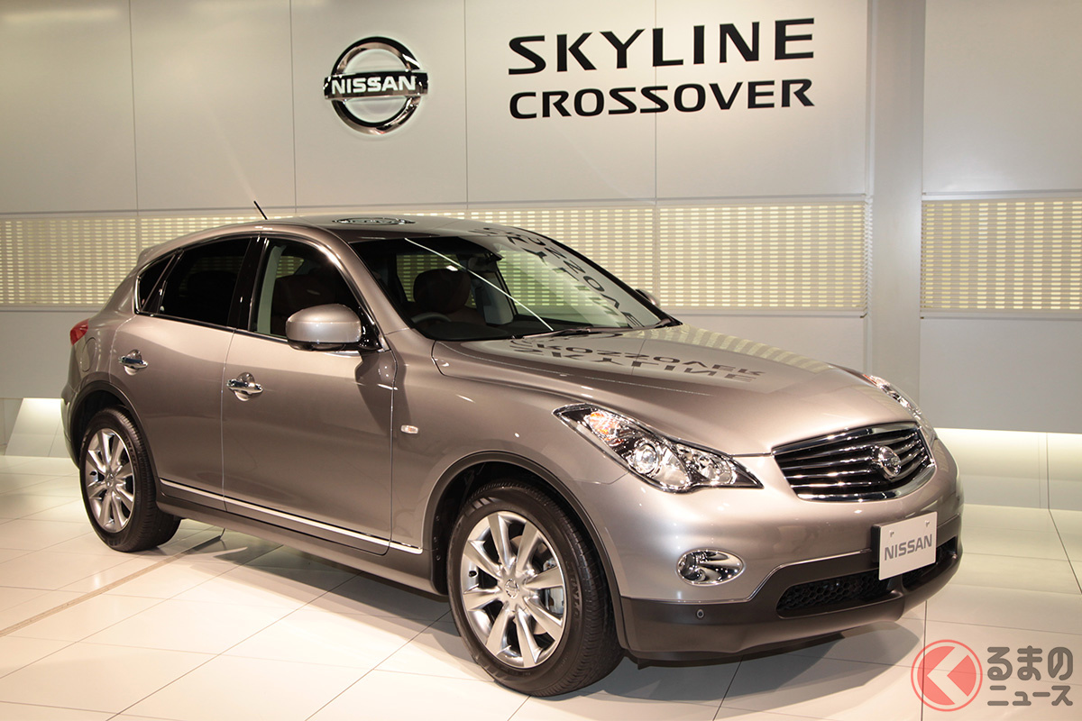 スカイライン史上で特異な存在感を放つ「スカイラインクロスオーバー」