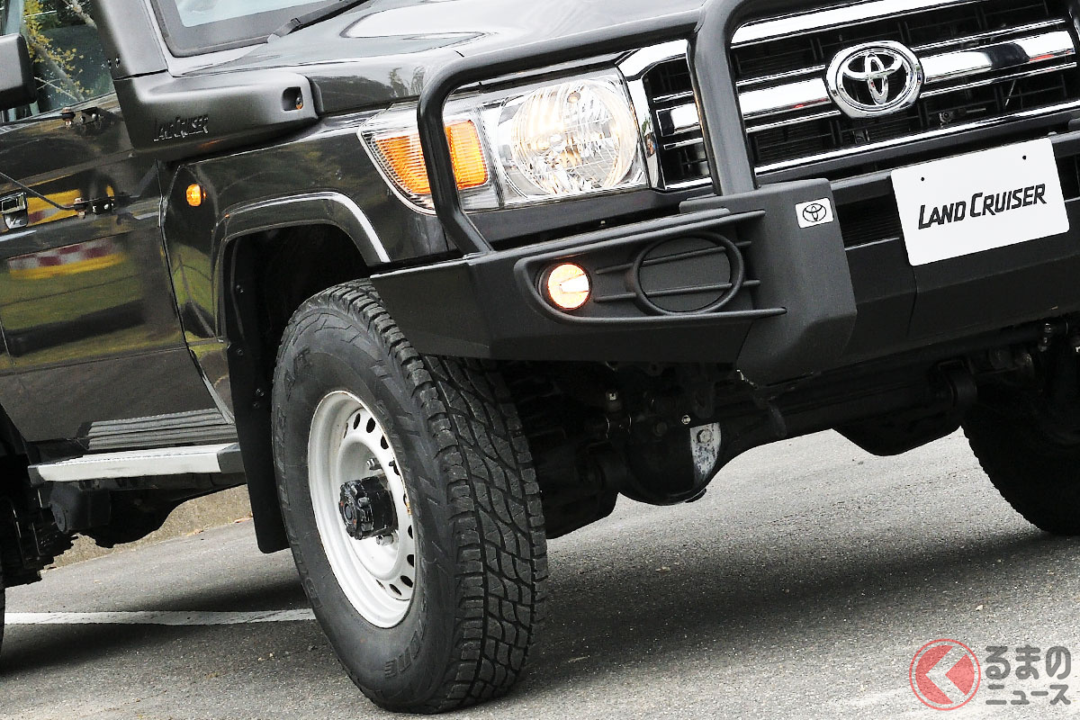 再再販希望の声多数! 「ランクル70」はいかに(画像は国外仕様)