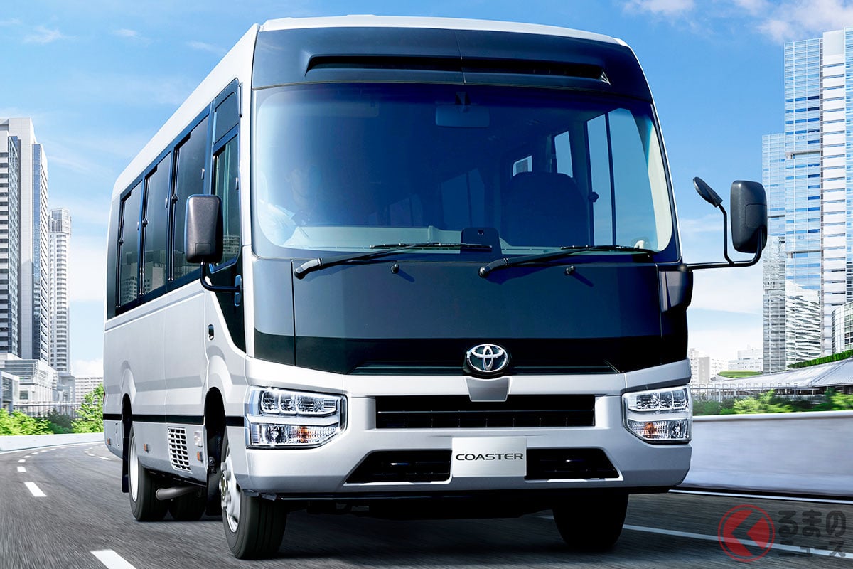 新エンジンで復活! トヨタ「コースター」販売再開へ