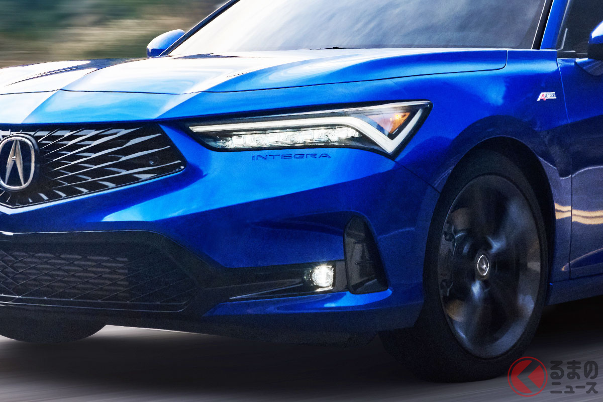 スポーティな走りに期待!アキュラが公開した新型「インテグラ」の走行イメージ(画像:アキュラ公式インスタグラム)