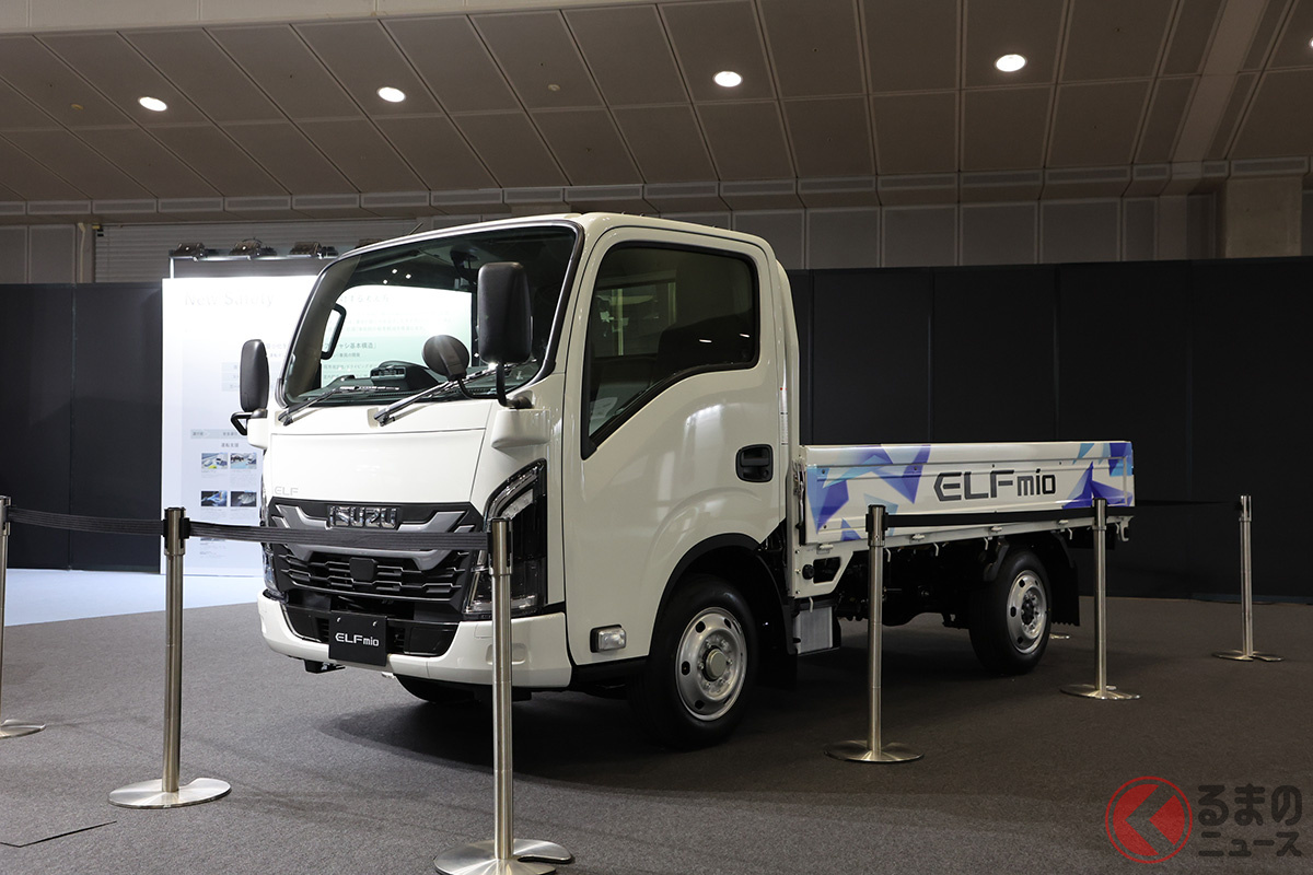 普通免許で乗れる! 新たないすゞ「エルフmio」に注目!