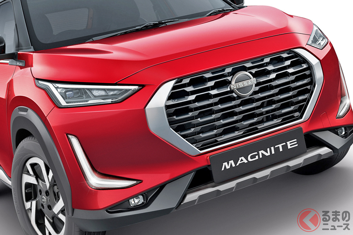 日本でも乗ってみたいゾ! インドで生産される全長4m弱のコンパクトSUV、日本未発売の日産「MAGNITE(マグナイト)」