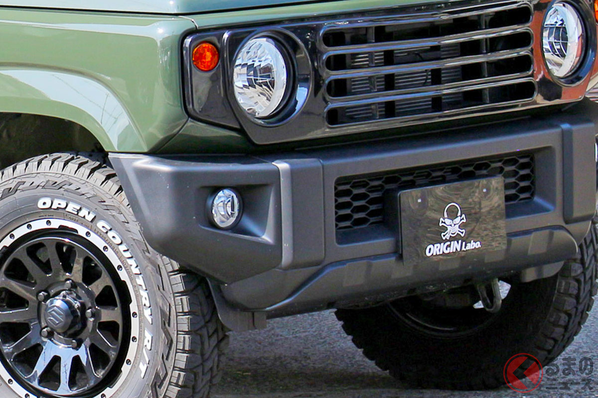 「横グリル」にショートバンパーで「ジムニー」をイメチェン!