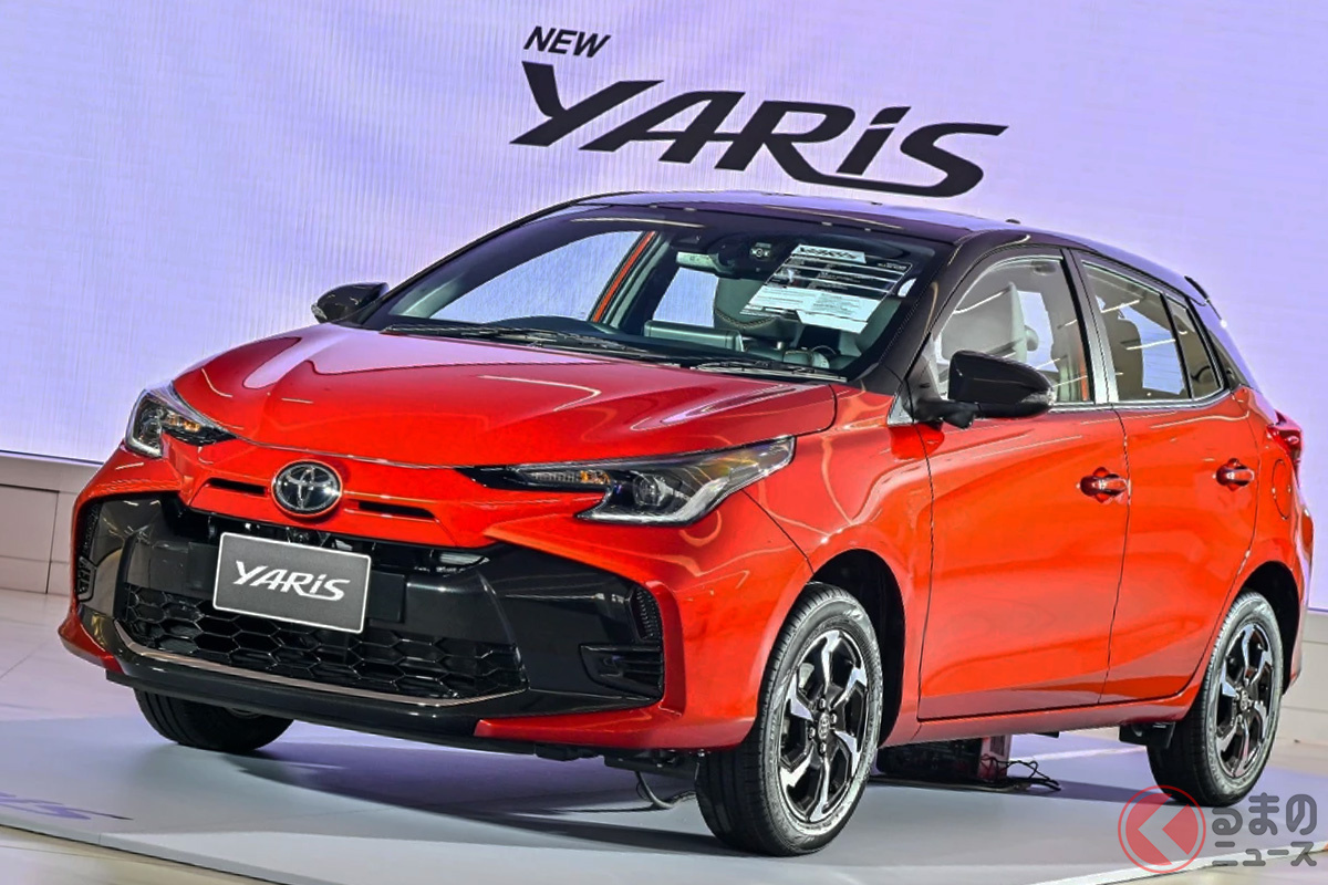 トヨタ新型「ヤリス(タイ仕様)」のマイナーチェンジモデルが発表された! 存在感際立つデザインが凄い!
