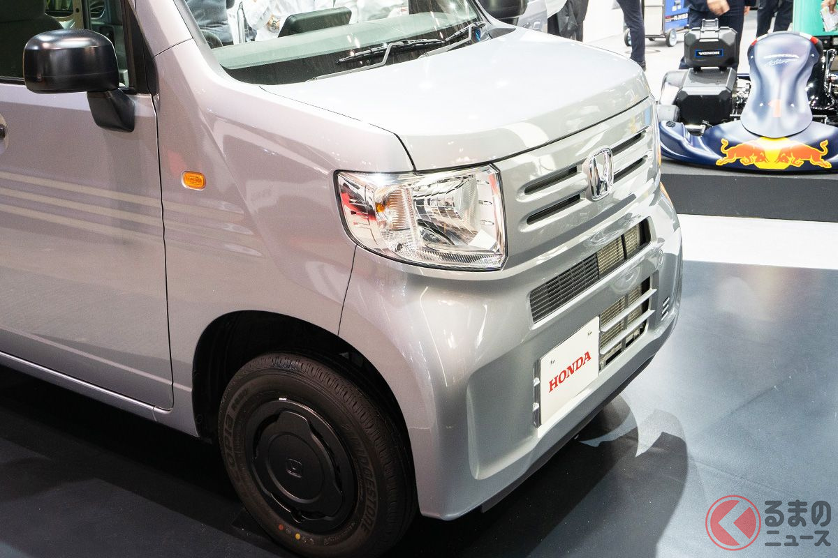 見た目は「N-VAN」とソックリ! ホンダが新たにお披露目した「MEV-VAN Concept」とはどのようなモデルなのか?(撮影:加藤博人)