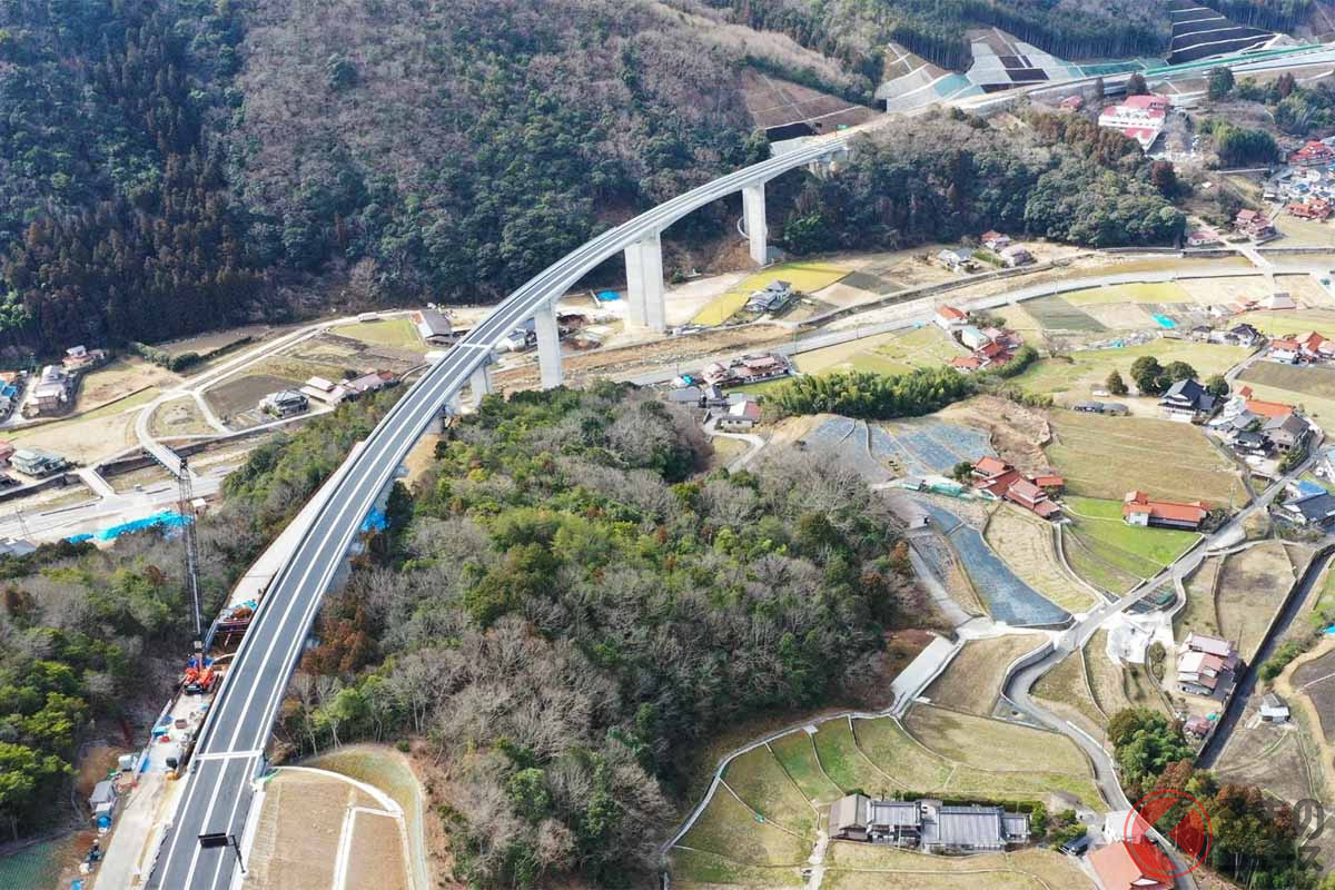 2023年3月19日に全線開通する国道2号東広島バイパス(画像:国土交通省中国地方整備局広島国道事務所)