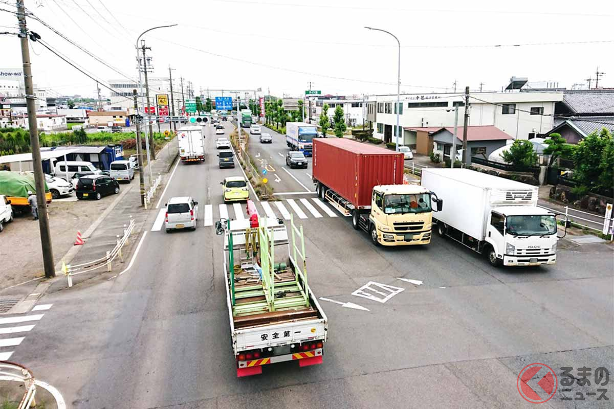 一宮西港道路とルートが重なる西尾張中央道。2022年6月撮影(画像:国土交通省中部地方整備局)