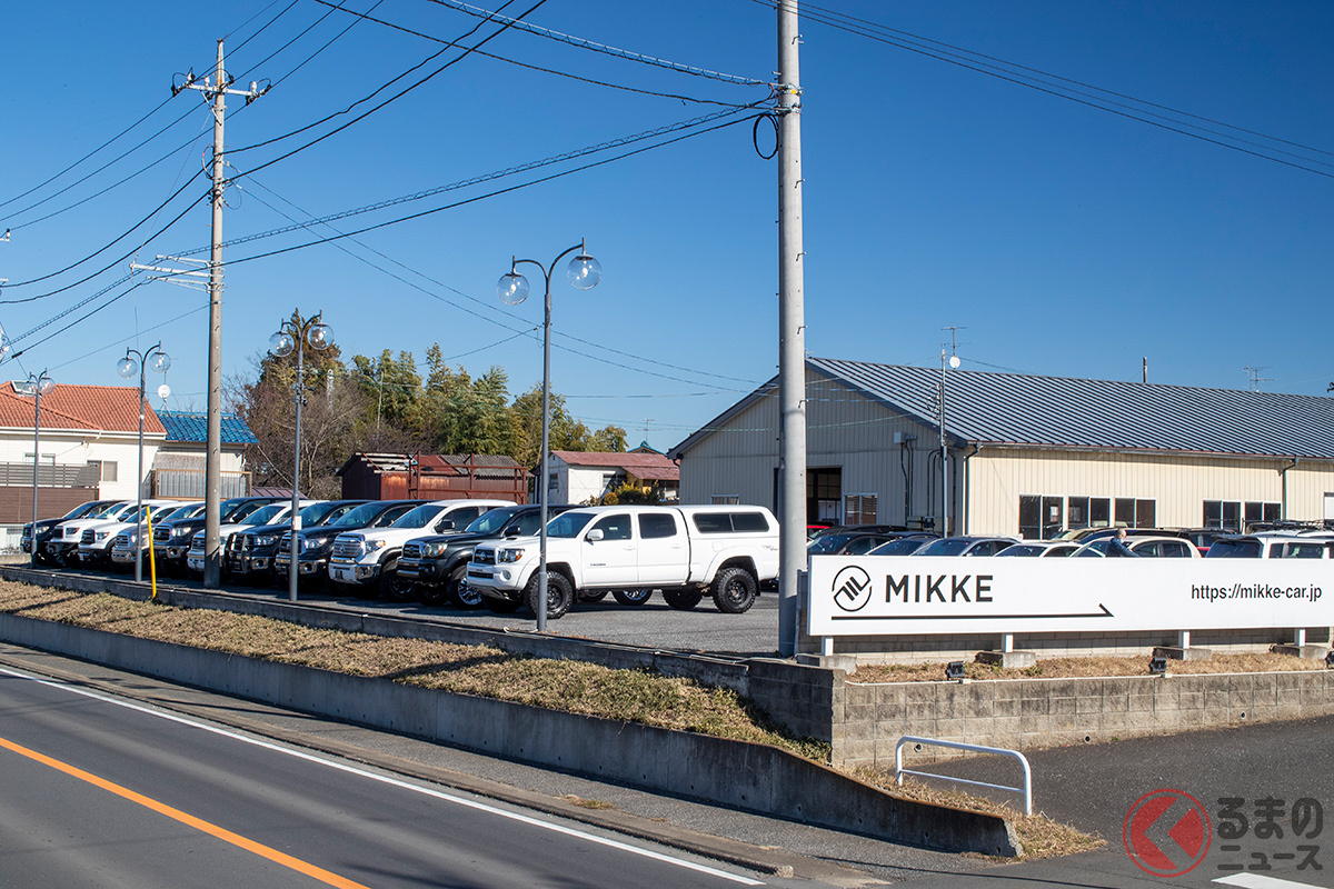 2021年10月に開店した「FLEX USトヨタガレージ店」(画像提供:FLEX)