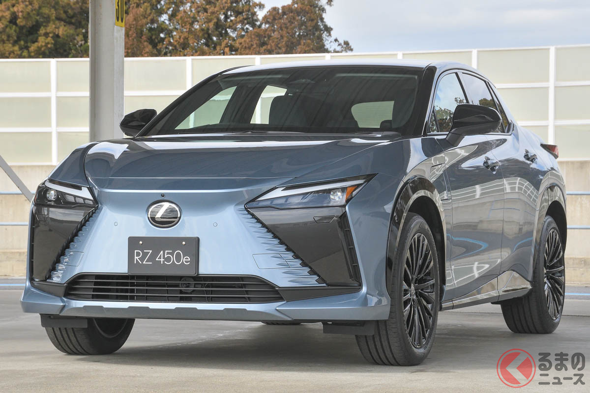 日本でまず販売が開始される新型「RZ 450e First Edition(AWD)」
