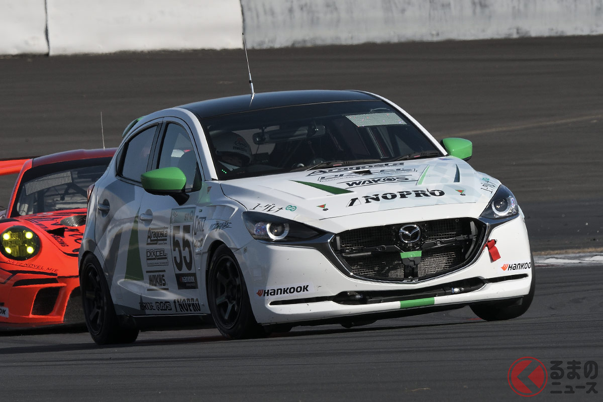 ST-Qクラスに参戦する「マツダ2・バイオコンセプト」