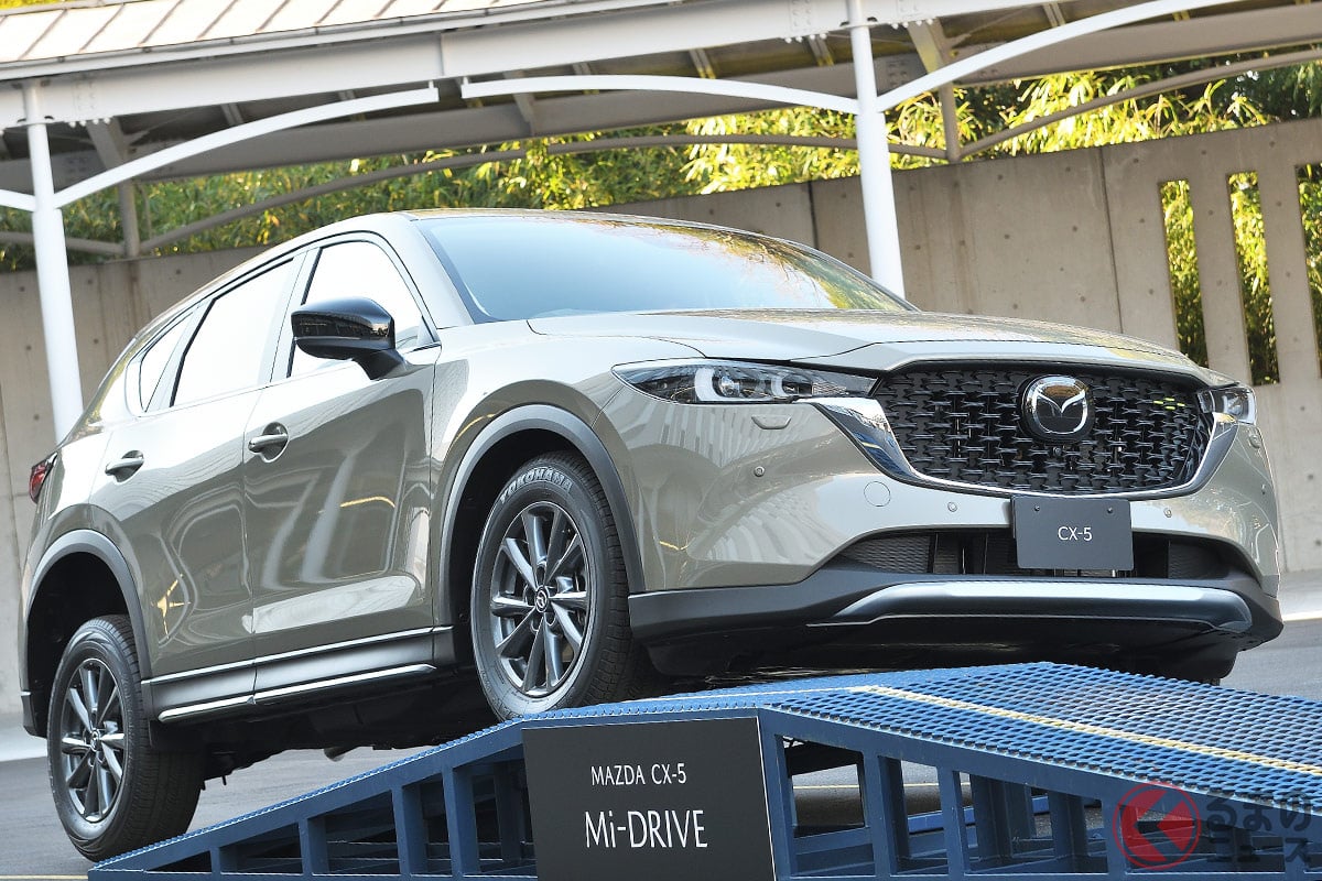 マツダ「CX-5」は公式の諸元表においてもボディタイプを「ステーションワゴン」と記載している
