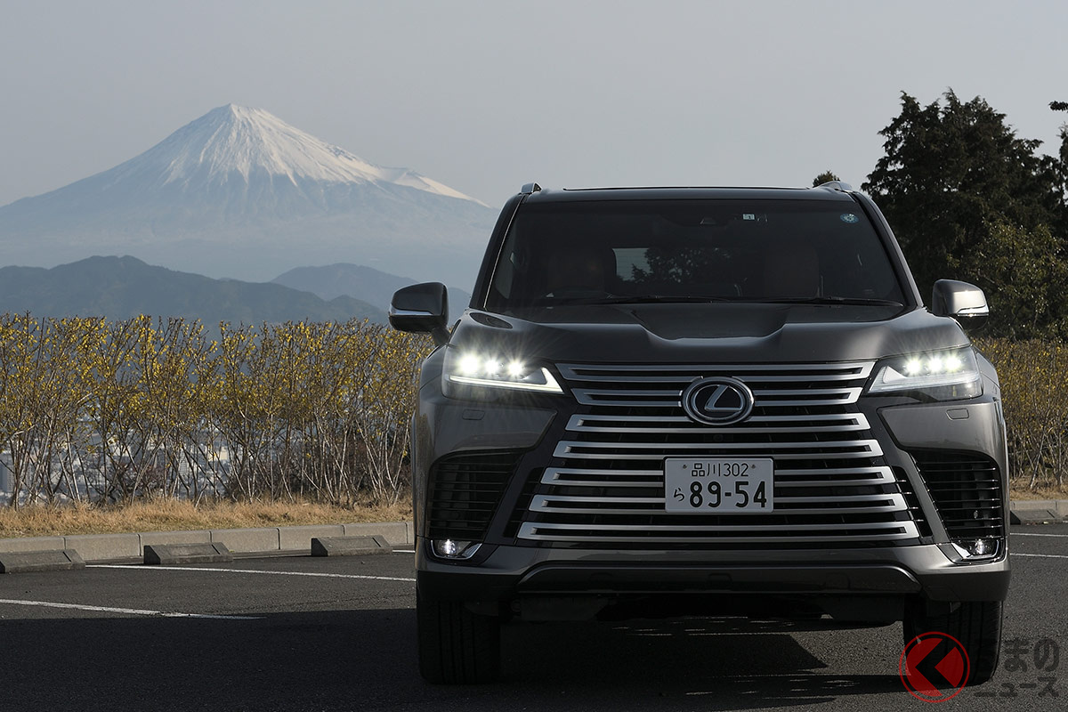 存在感ヤバい! レクサスのフラッグシップSUV「LX」 乗ってわかった実力とは