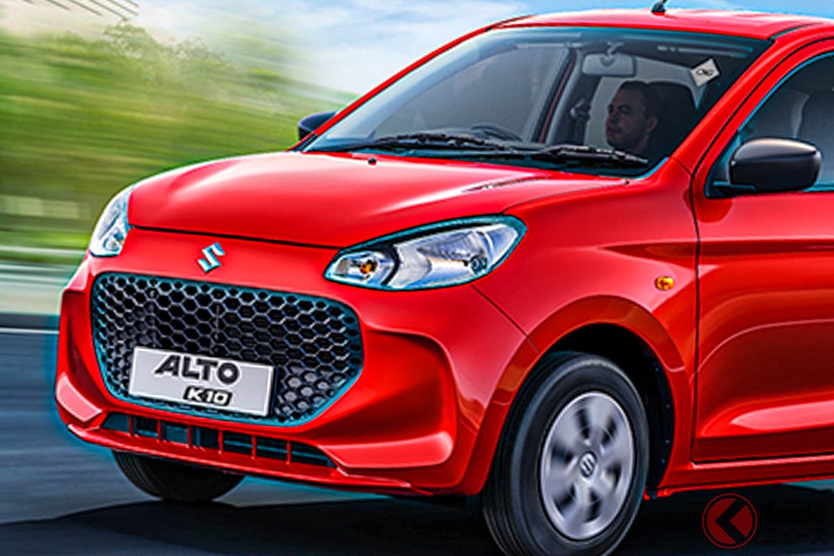 インド市場で展開されるスズキ「アルトK10」