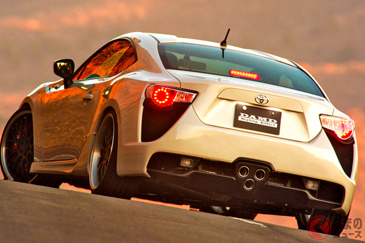 ボディキット「LFT-86」を装着したトヨタ「86」