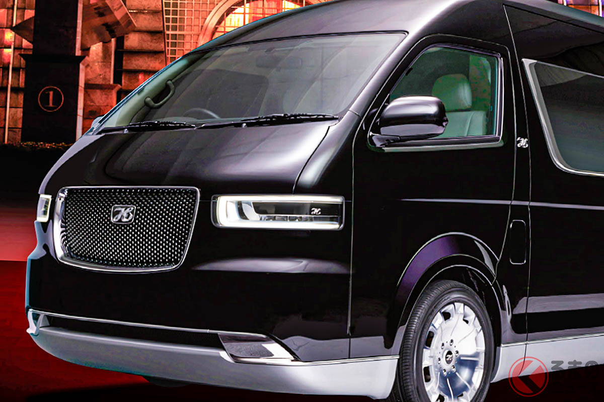 豪華内装がスゴすぎる! トヨタ「ハイエース プラチナム ラウンジ」