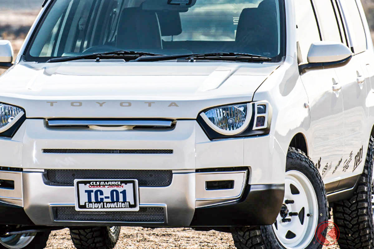 これがトヨタ「プロボックス」!? イーエスビーの「CLS FOX」装着車