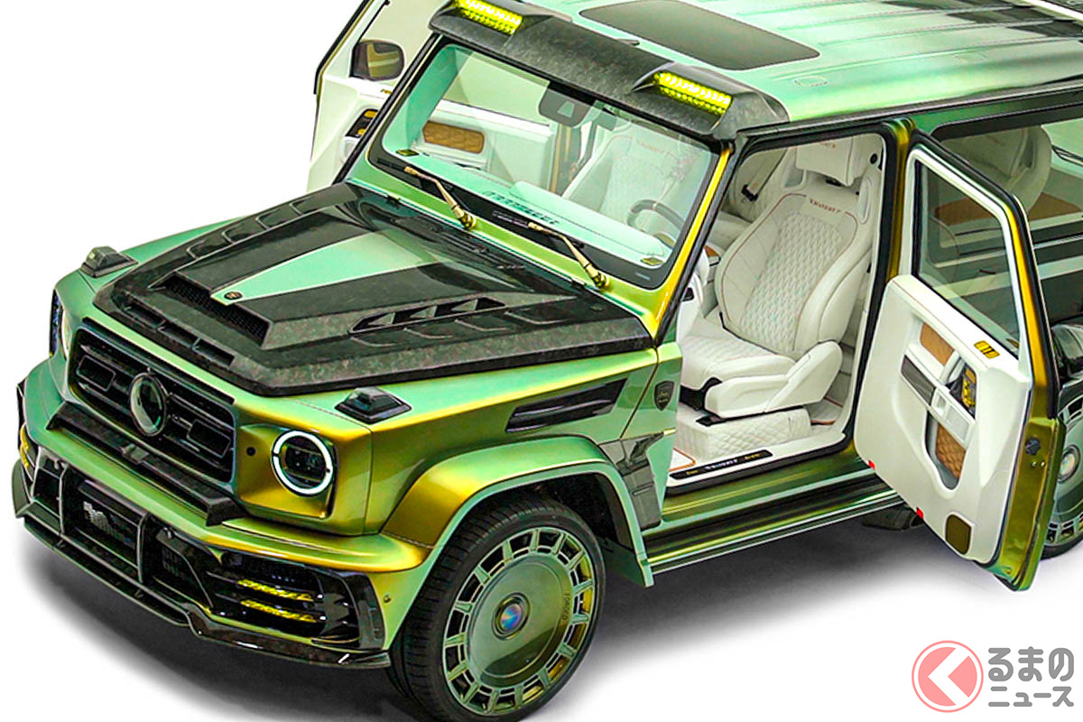 どうなってるのこれ…3ドア化されたGクラス「Gronos Coupe EVO C」